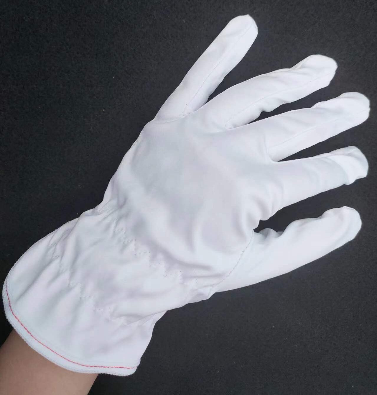 white Cotton Gloves